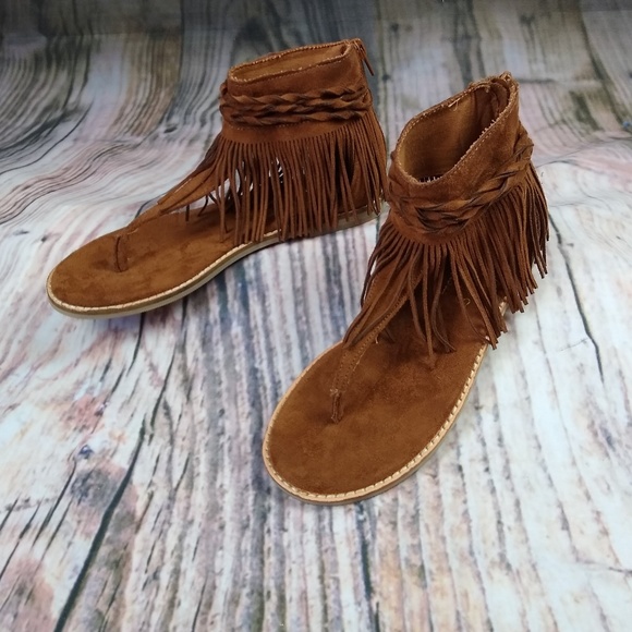 Coconuts by Matisse Shoes - Coconuts by Matisse Juno Fringe Sandals 6